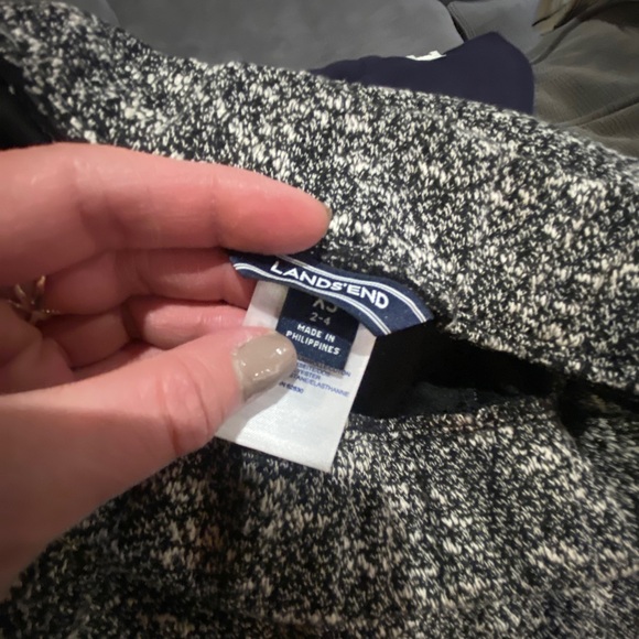 Lands’ End Tweed Skirt - Picture 2 of 2